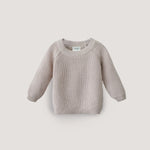 Mushie Organic Cotton Chunky Knit Sweater for Baby - Apparel & Accessories > Clothing Accessories > Baby & Toddler Clothing Accessories Baby Clothes