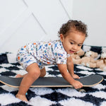 Bestaroo World Traveler Bamboo Shorts Pajamas for Kids Short Sleeve Nightwear - 