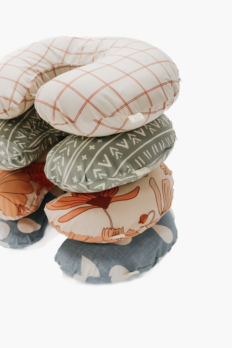 Little Mae & Co Woven Nursing Pillow Cover for Feeding and Tummy Time - Everetts Place Boutique - 