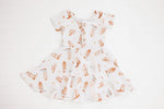 Hugga Babies Wrangle Button Dress - Everetts Place Boutique - 