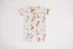Hugga Babies Wrangle Button Romper - Everetts Place Boutique - 