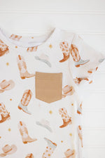 Hugga Babies Wrangle Pocket Tee - Everetts Place Boutique - 