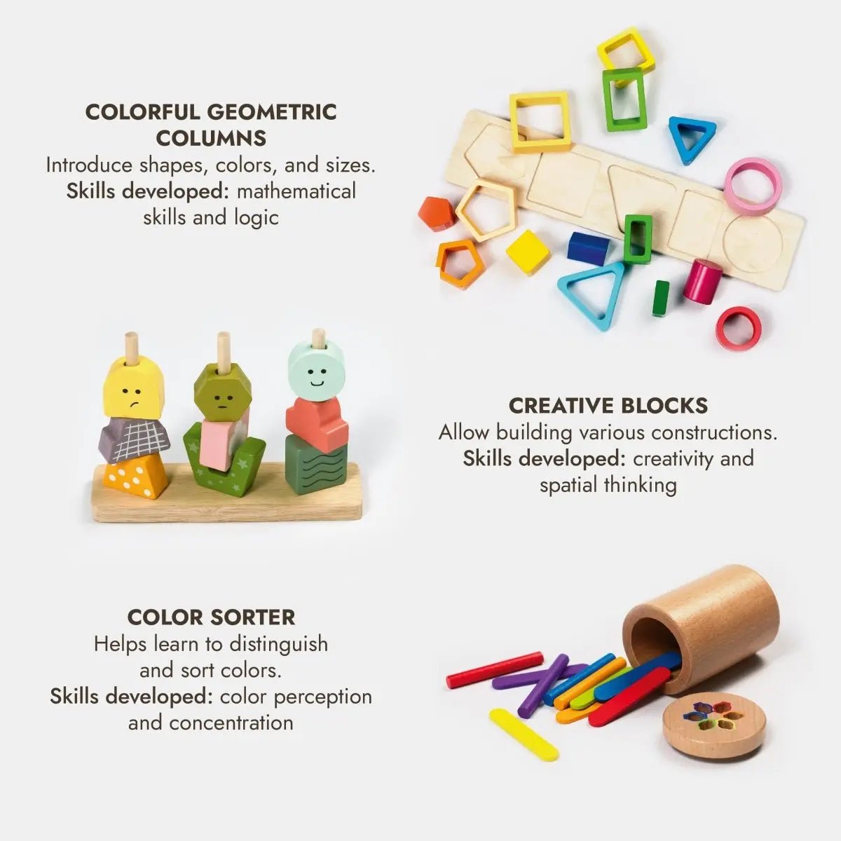 Goodevas WunderBox 1 - 3 years old - developmental boxing for toddlers - 