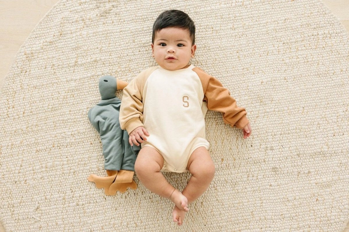 Little Joy Co. XL Bamboo Duck Lovey Plush For Baby Comfort And Cuddles - Everetts Place Boutique - 