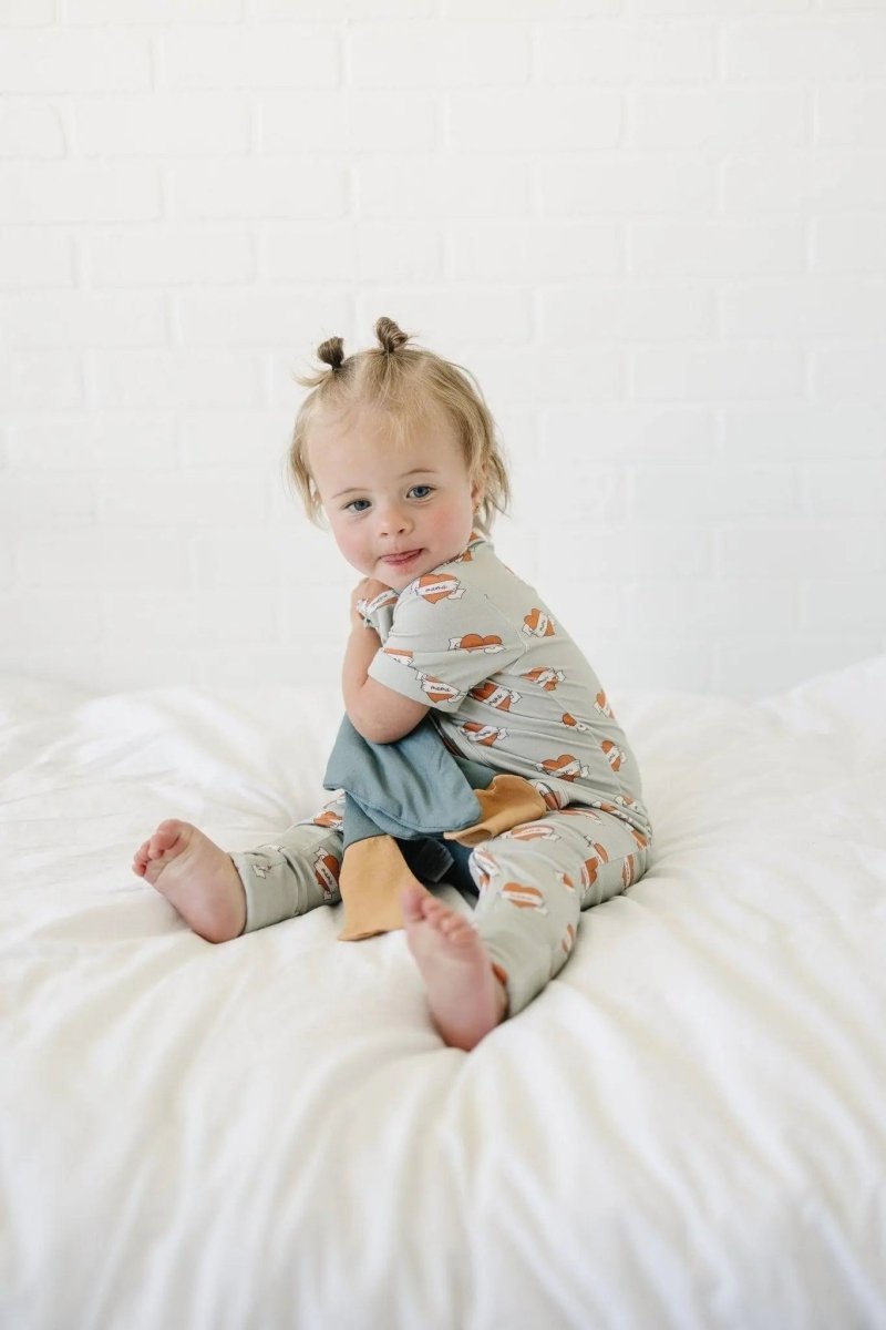 Little Joy Co. XL Bamboo Duck Lovey Plush For Baby Comfort And Cuddles - Everetts Place Boutique - 