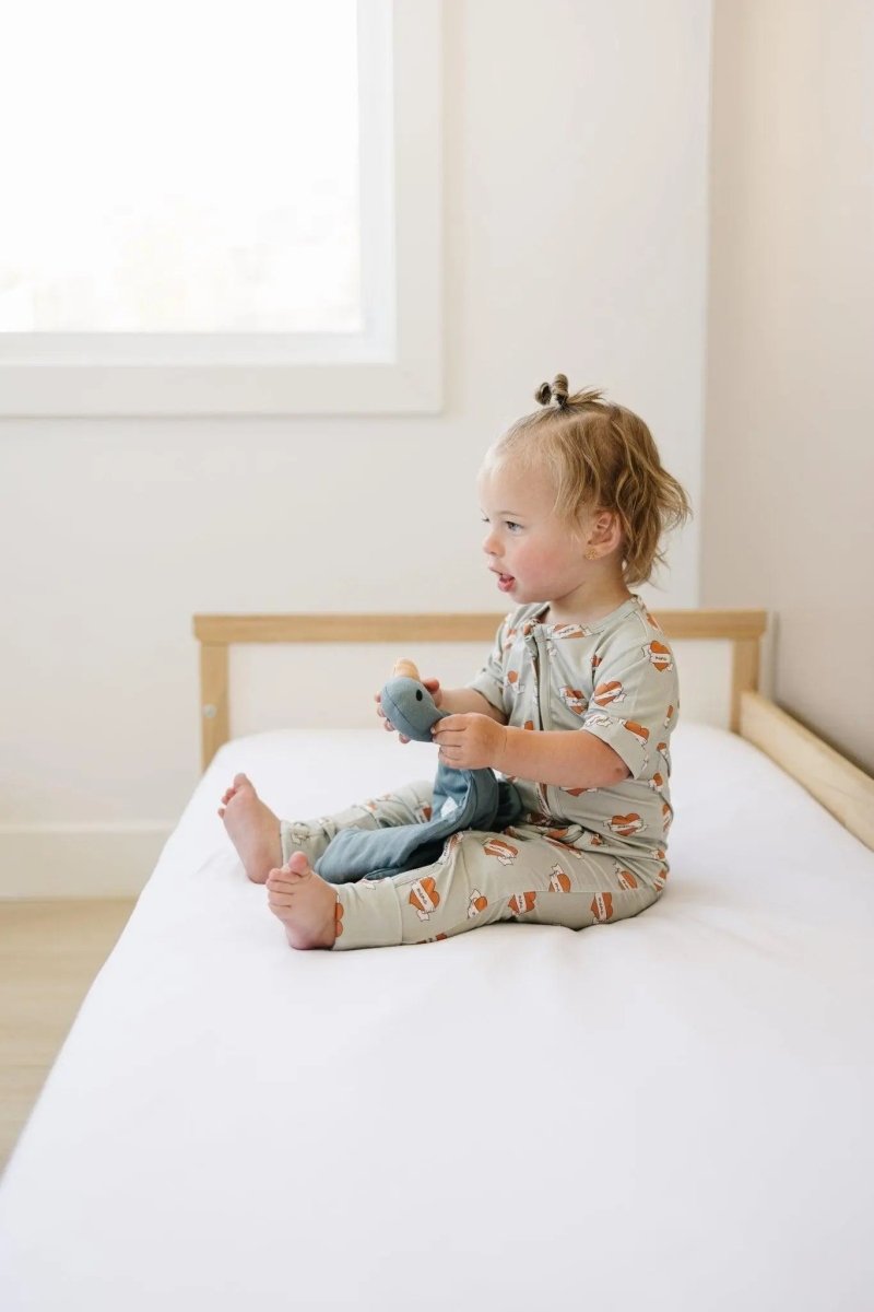 Little Joy Co. XL Bamboo Duck Lovey Plush For Baby Comfort And Cuddles - Everetts Place Boutique - 