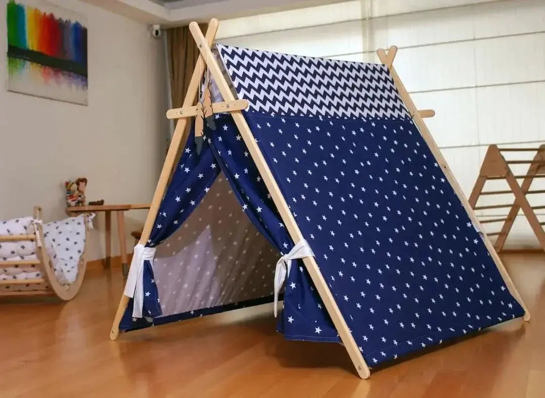 Kidodido XL Play Tent and Play Mat Set With Star Lights for Kids - Everetts Place Boutique - 