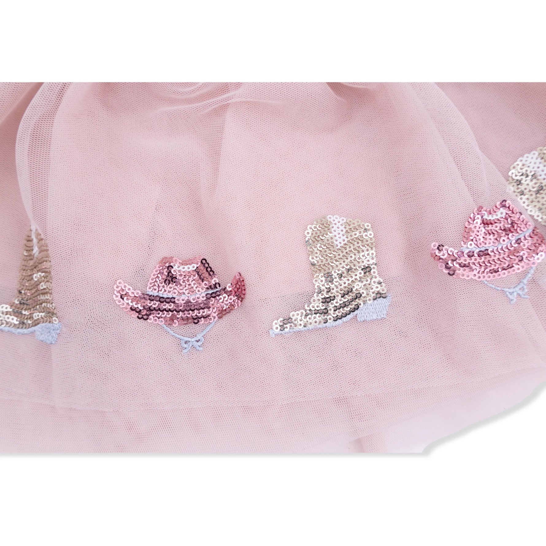 Angel Dear Yee Haw Cowgirl - Tutu Skirt with Bike Shorts - 