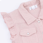 Angel Dear Yee Haw Cowgirl - Western Pearl Snap Dress & Bloomer - 