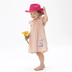 Angel Dear Yee Haw Cowgirl - Western Pearl Snap Dress & Bloomer - 