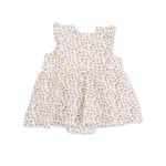 Angel Dear Yellow Country Roses - Ruffle Bubble Dress - 