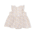 Angel Dear Yellow Country Roses - Ruffle Bubble Dress - 
