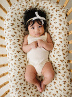 Mebie Baby Yellow Pointelle Tank Bodysuit - 