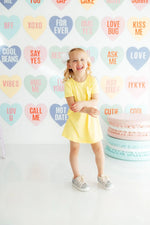 Mila & Rose ® Yellow T-Shirt Dress - 