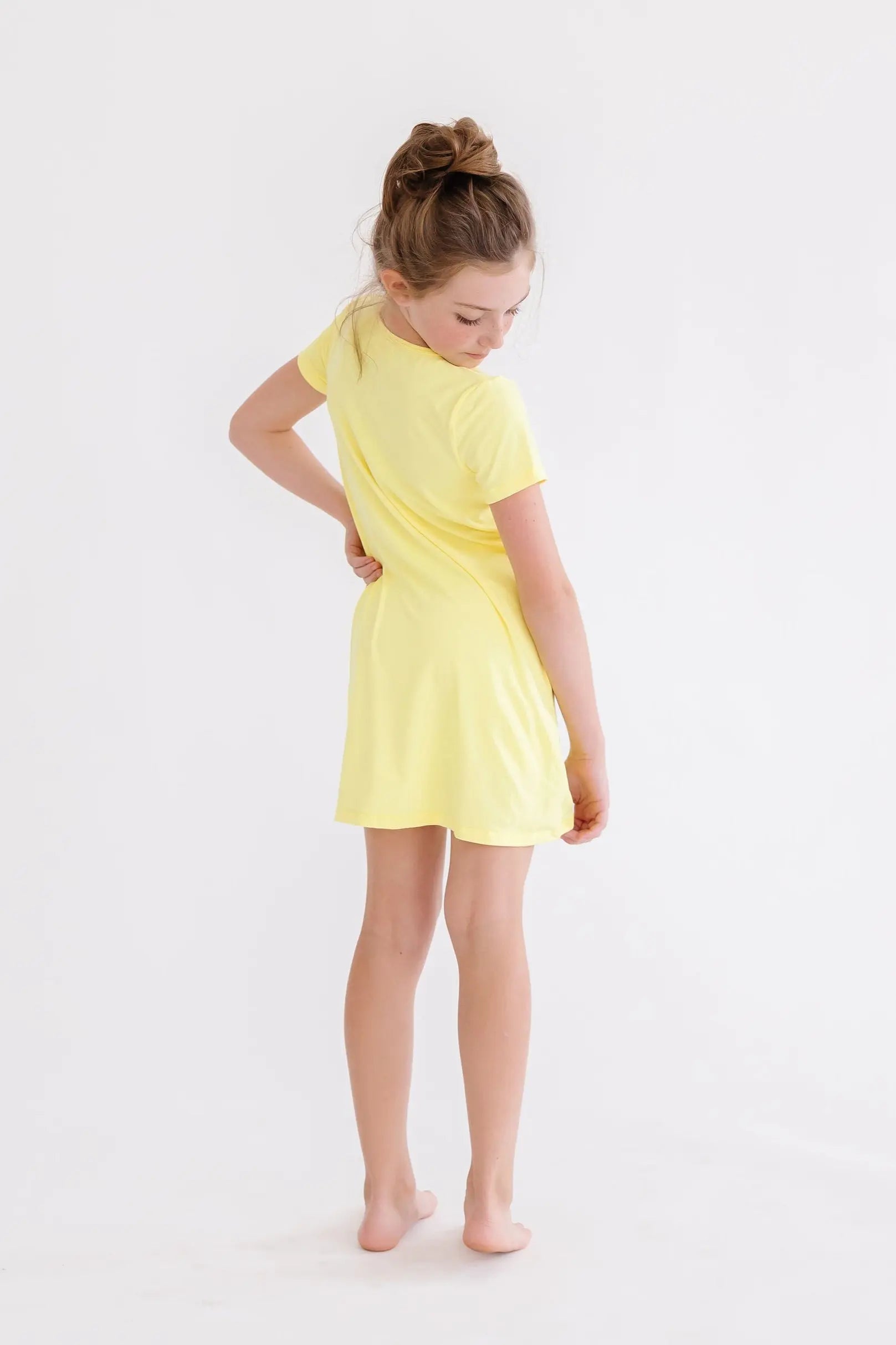 Mila & Rose ® Yellow T-Shirt Dress - 
