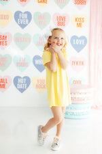 Mila & Rose ® Yellow T-Shirt Dress - 