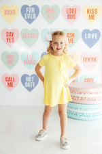 Mila & Rose ® Yellow T-Shirt Dress - 