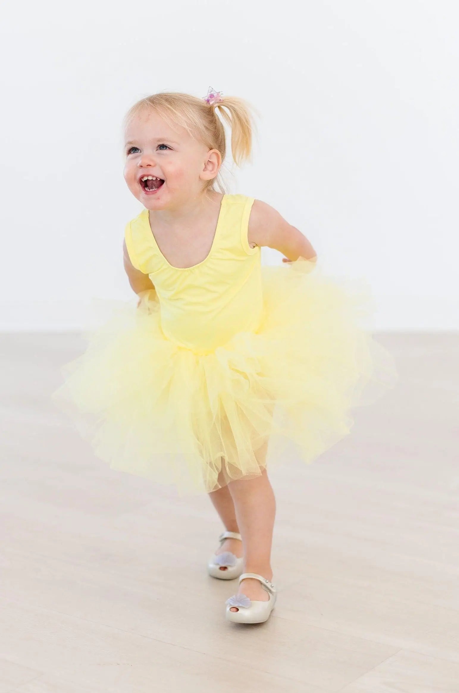 Mila & Rose ® Yellow Tank Tutu Leotard - 
