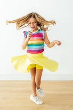 Mila & Rose ® Yellow Twirl Skort - 
