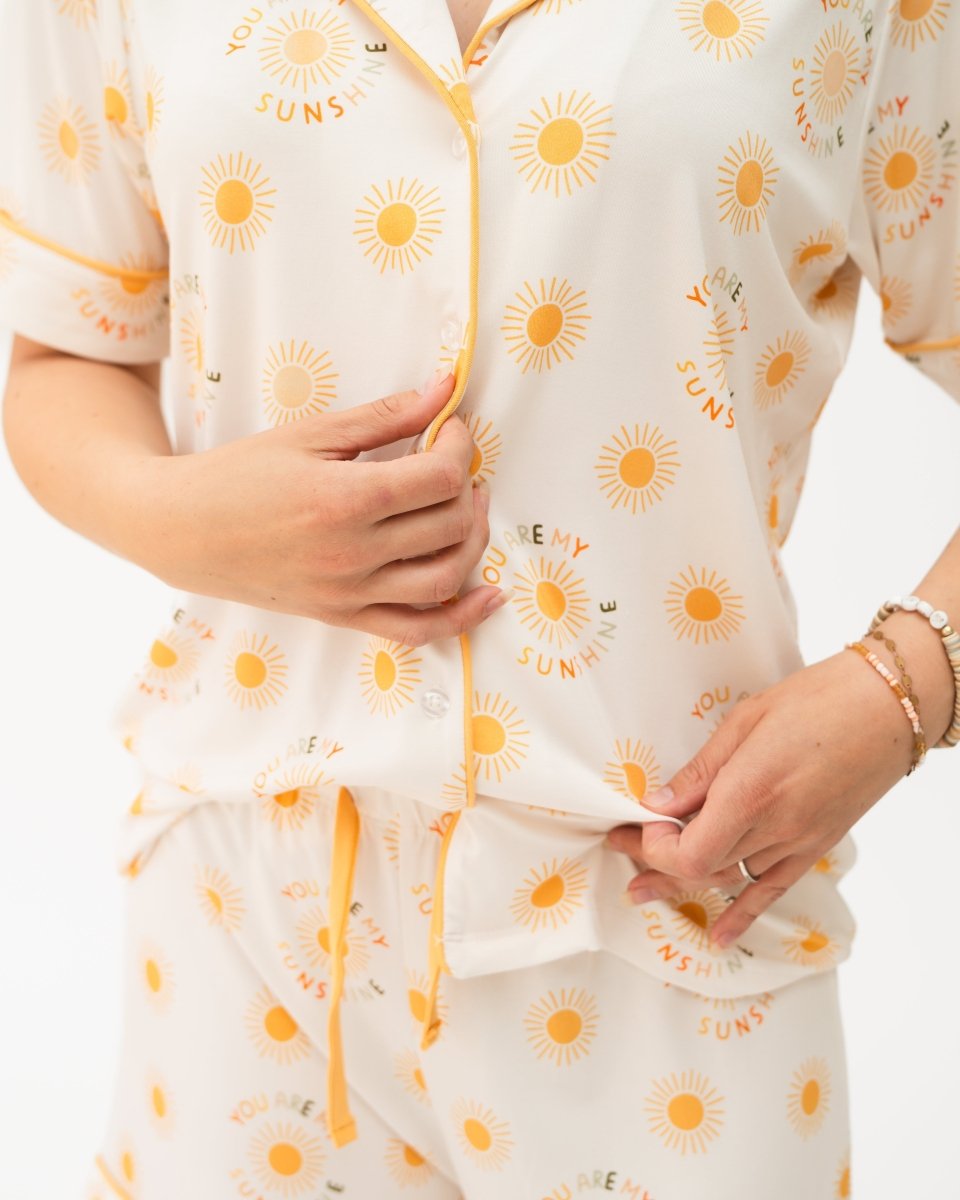 Hugga Babies You Are My Sunshine Adult Pajamas - Everetts Place Boutique - 