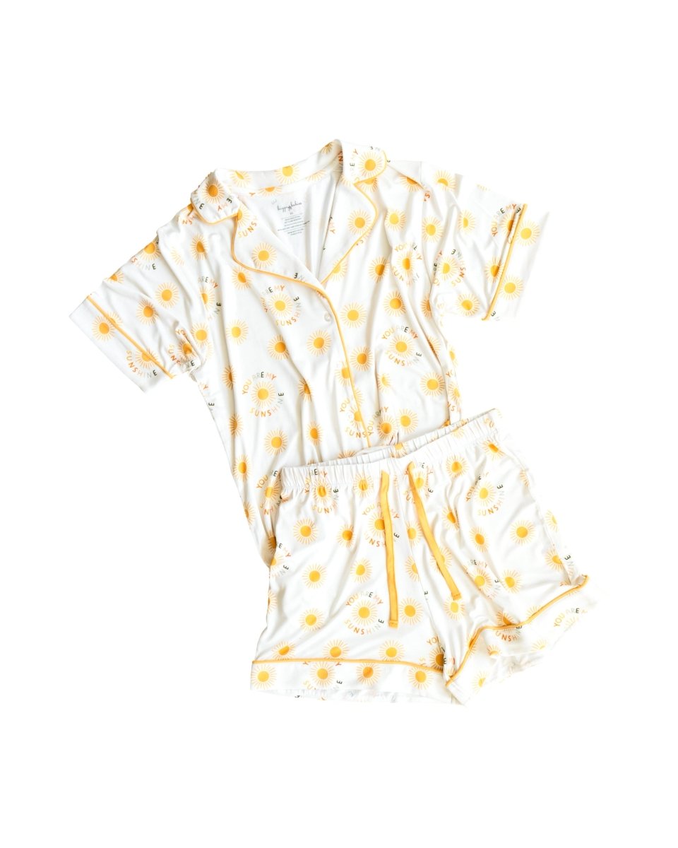 Hugga Babies You Are My Sunshine Adult Pajamas - Everetts Place Boutique - 