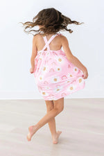 Mila & Rose ® You are My Sunshine Ruffle Cross Back Dress - 