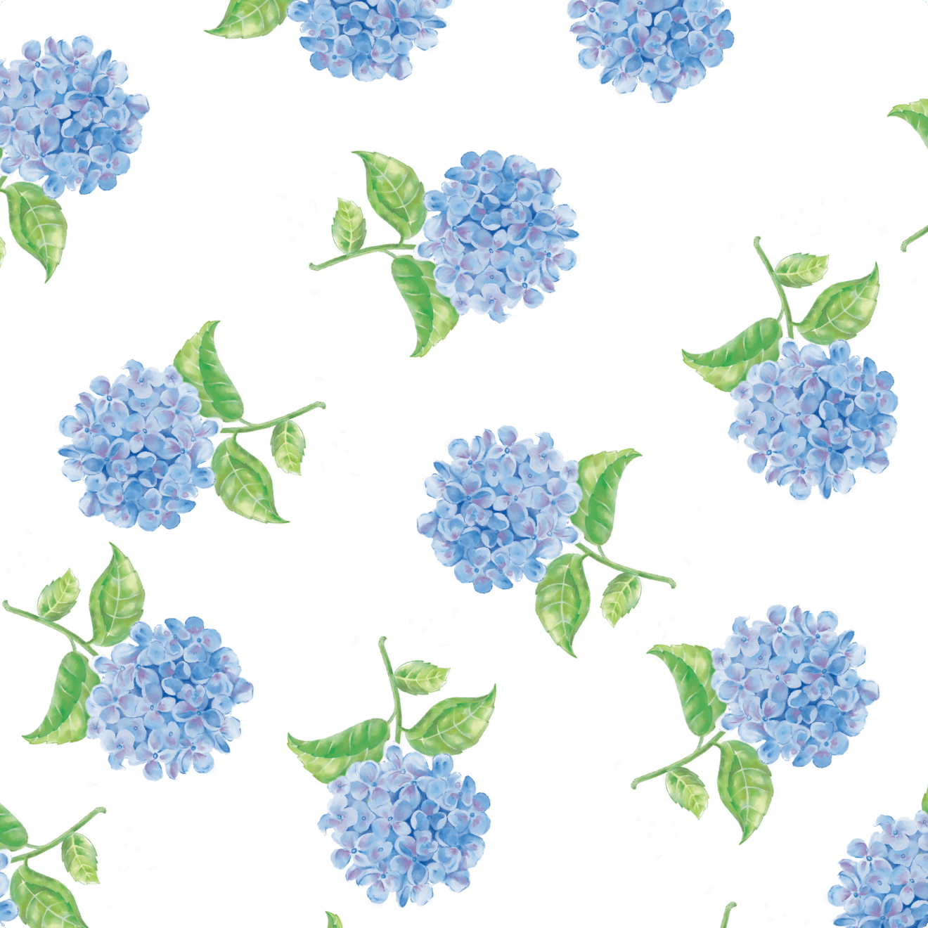 LollyBanks You Had Me At Hydrangea Swaddle BlanketEveretts Place