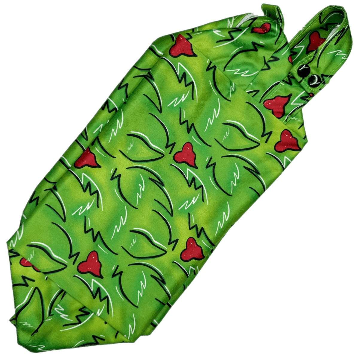 Texas Tushies Youre A Mean One Diaper Pod Storage Bag with Zipper for Busy Parents - 