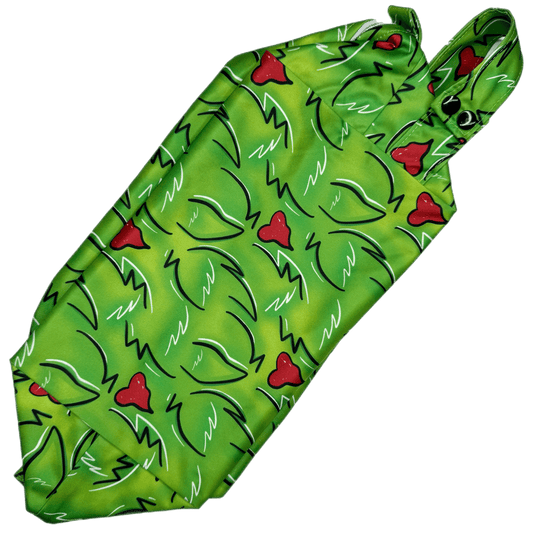 Youre A Mean One Diaper Pod PUL Zippered Storage Bag Holds 8 To 12 Diapers Texas Tushies