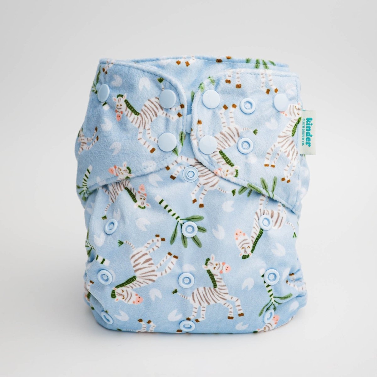 Patterned Lounger Pocket Cloth Diaper — Minky Fleece with Athletic Wicking Jersey - Everetts Place Boutique - Pocket Diaper