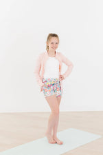 Mila & Rose ® Zen Pink Full - Zip Ruffle Active Jacket - 