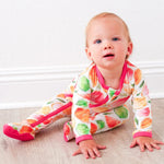 Bestaroo Zest Friends Footie Baby One Piece Pajamas Soft Cozy Zipper - 
