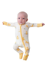 My First Waddle Bamboo Onesie | Soft Baby Bodysuit by Rayn’s Tiny Stitches