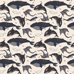 Sweet Bamboo Deep Sea Creatures Whale Zipper Footie with Two Way Zip for Babies - Apparel & Accessories > Clothing > Baby & Toddler Clothing > Baby & Toddler Sleepwear Footies