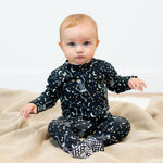 Sweet Bamboo Zipper Footie Bag O' Bones - 