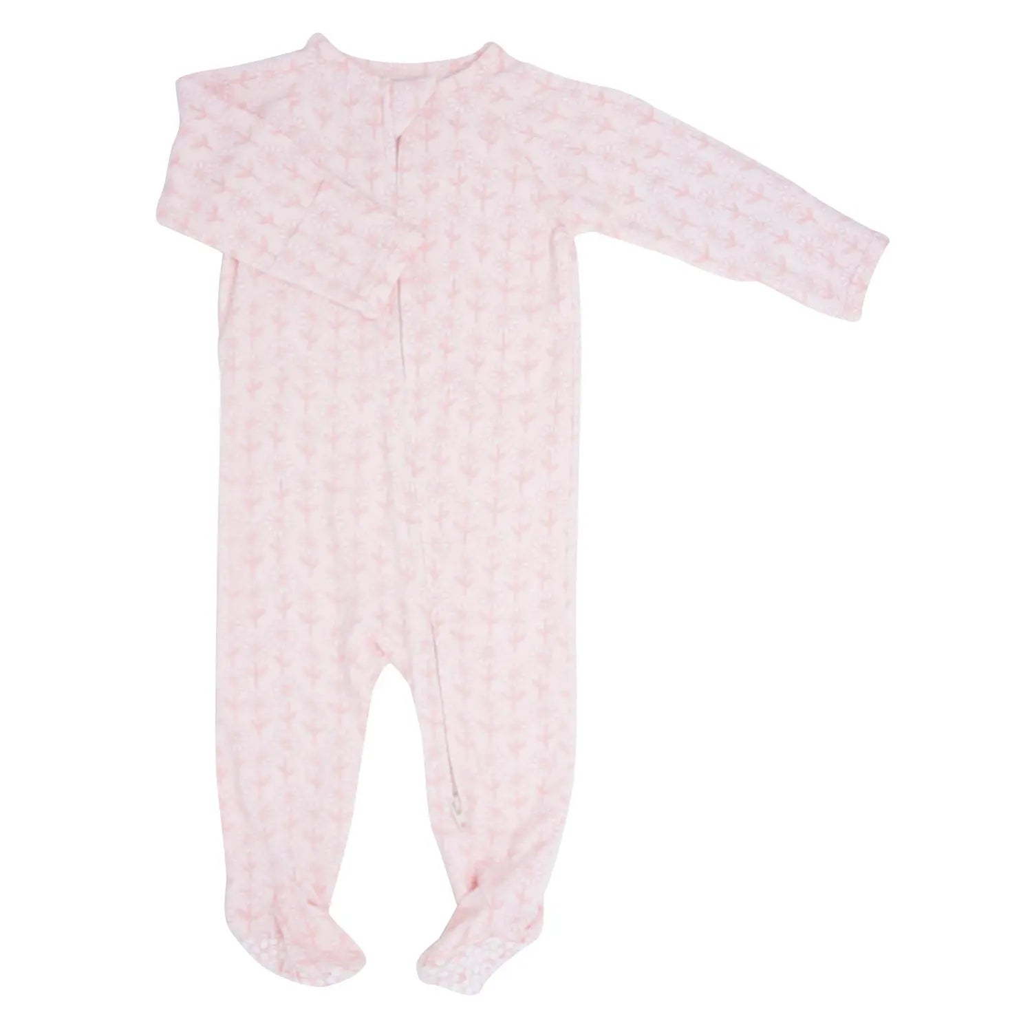 Sweet Bamboo Cozy Baby Zipper Footie with 2 Way Zipper for Easy Diaper Changes - Footies