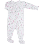 Sweet Bamboo Cozy Zipper Footie with Two Way Zipper and Silicone Grips for Infants - Apparel & Accessories > Clothing > Baby & Toddler Clothing > Baby One-Pieces Footies