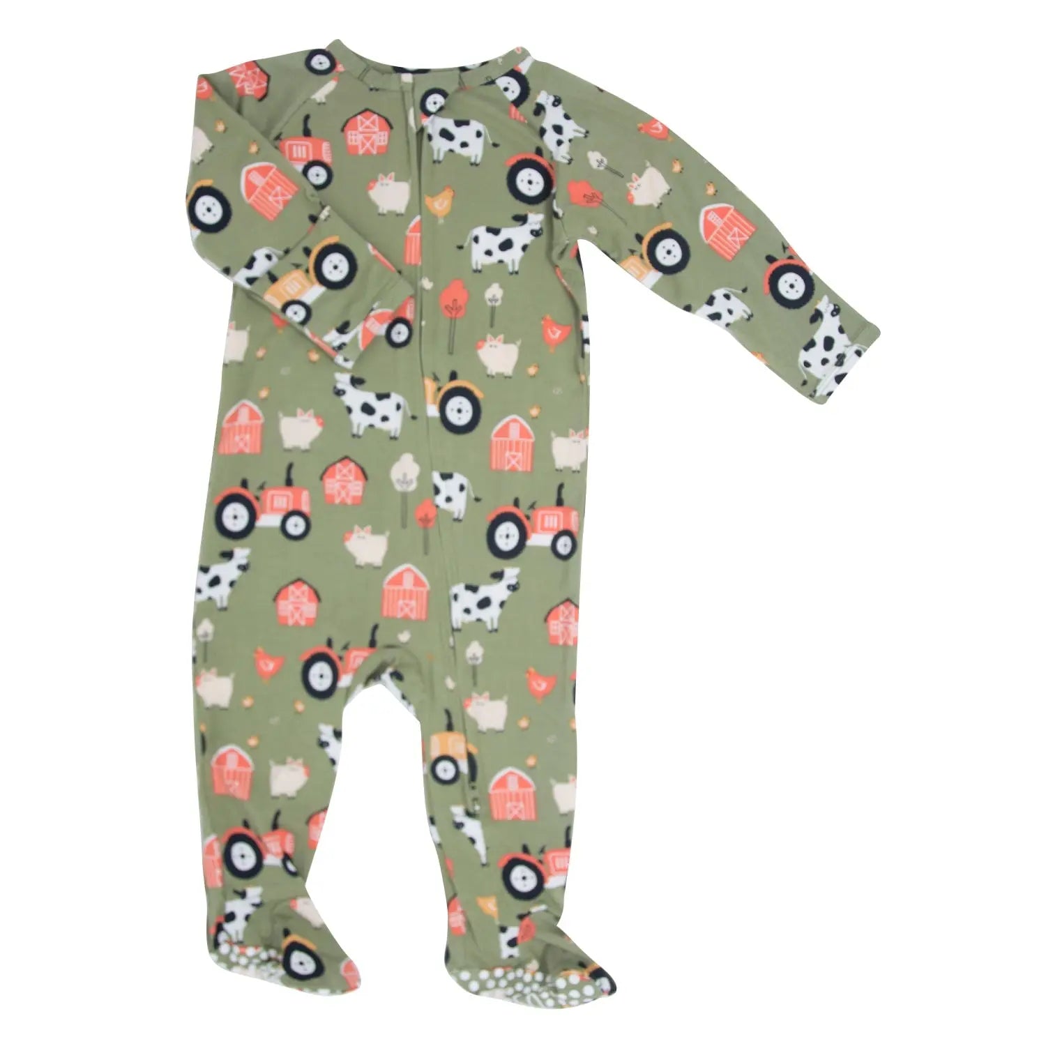 Sweet Bamboo Luxurious Zipper Footie with Two Way Zipper for Comfortable Babies - Apparel & Accessories > Clothing > Baby & Toddler Clothing > Baby & Toddler Sleepwear Footies