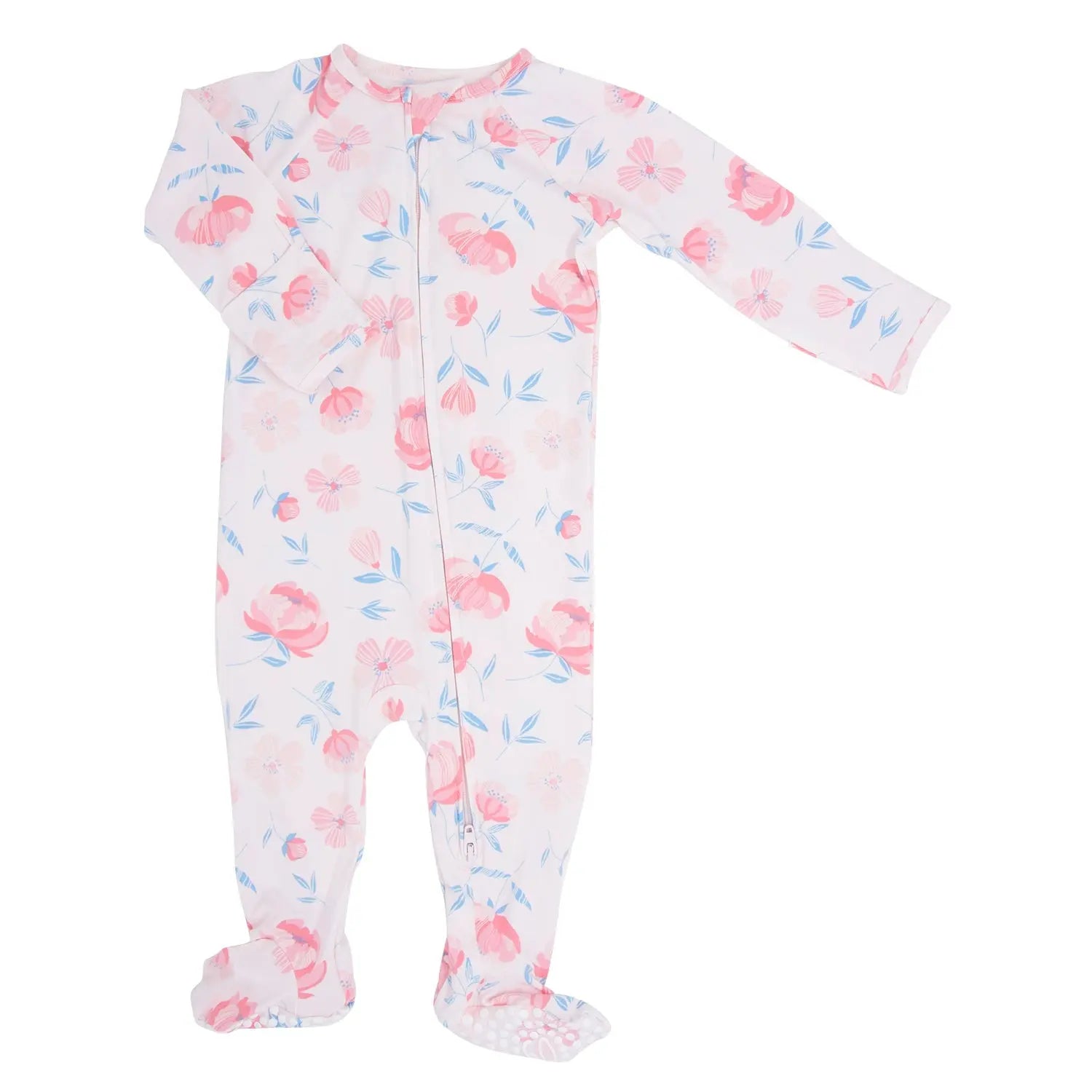 Sweet Bamboo Comfortable Baby Zipper Footie with Two Way Zipper for Easy Changing - Footies