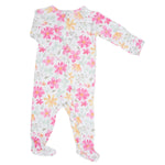 Sweet Bamboo Silky Soft Baby Zipper Footie with Two Way Zipper for Easy Changes - Footies