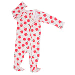 Sweet Bamboo Soft Zipper Footie with 2 Way Zipper and Silicone Grips for Babies - Apparel & Accessories > Clothing > Baby & Toddler Clothing > Baby & Toddler Sleepwear Footies