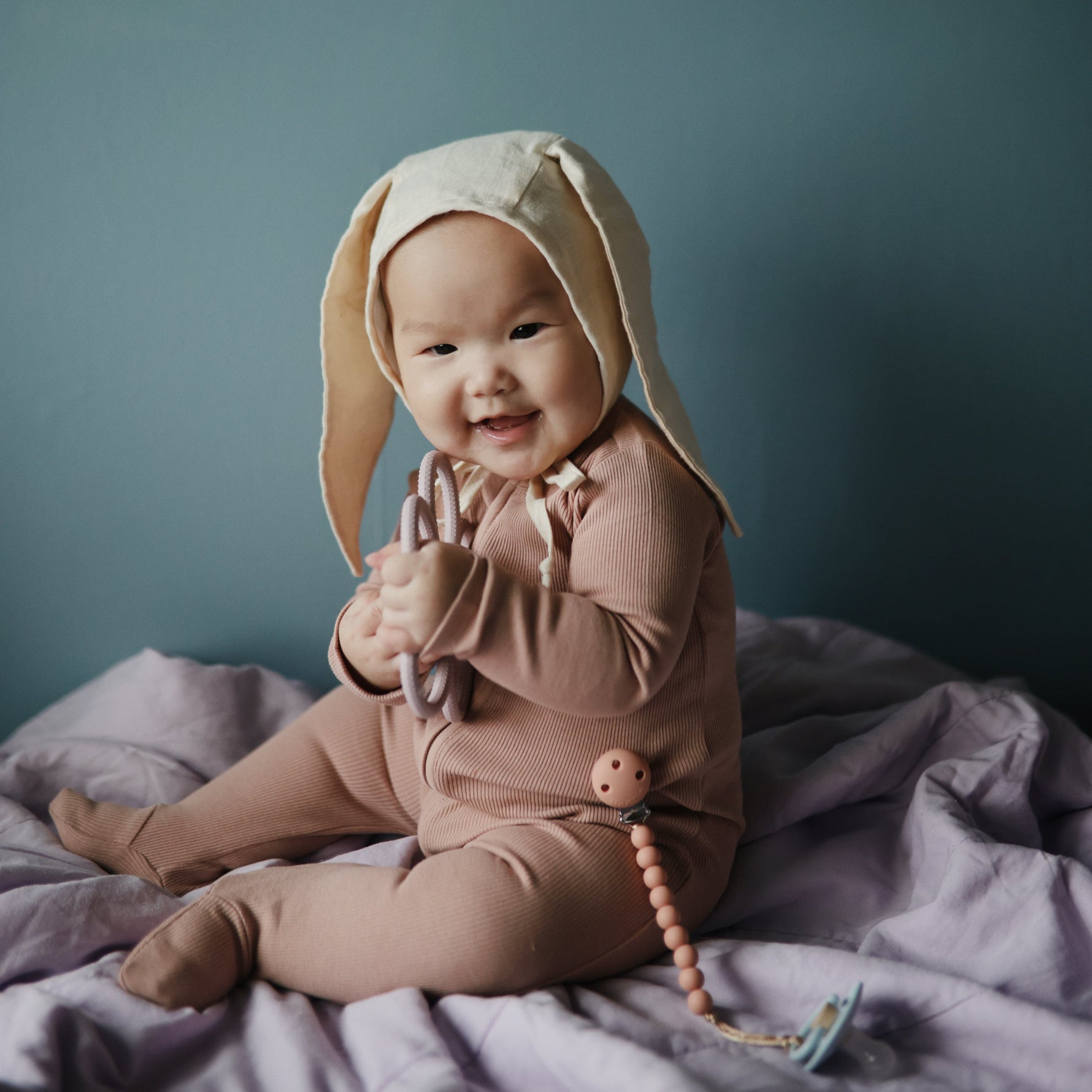 Mushie Zipper Pajama - 