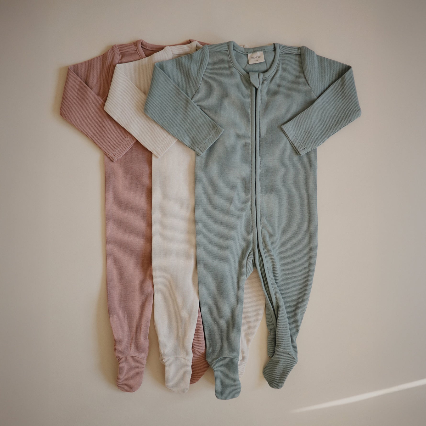 Mushie Zipper Pajama - 