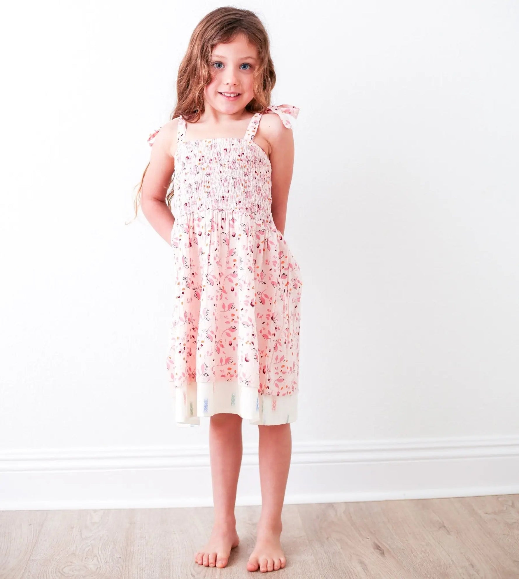 Bestaroo Zola Pink Floral Dress - 
