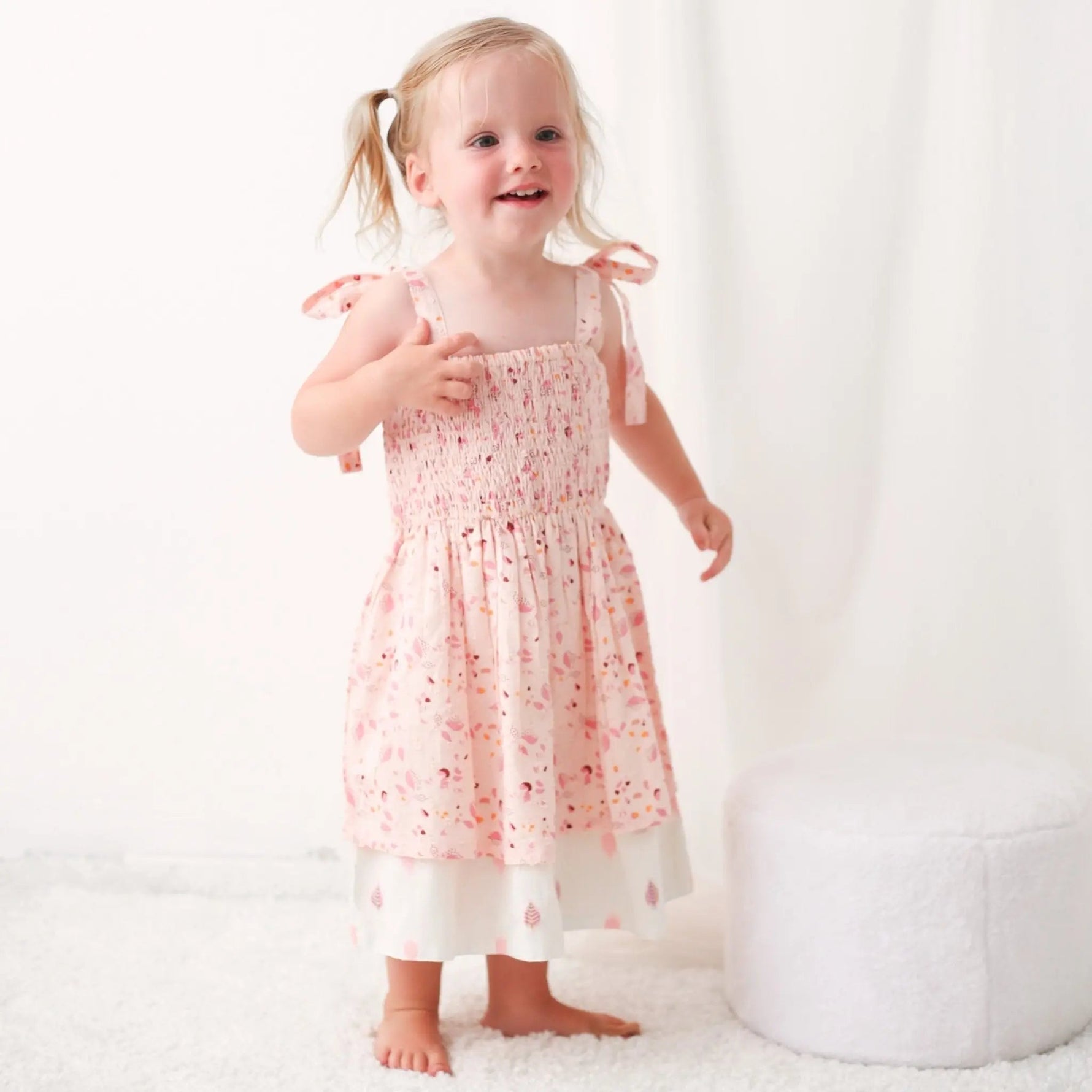 Bestaroo Zola Pink Floral Dress - 