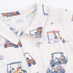 Angel Dear Zooming Golf Carts - Polo Button Up with Casual ShortEveretts Place