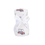 Angel Dear Zooming Golf Carts - Swaddle Blanket - 
