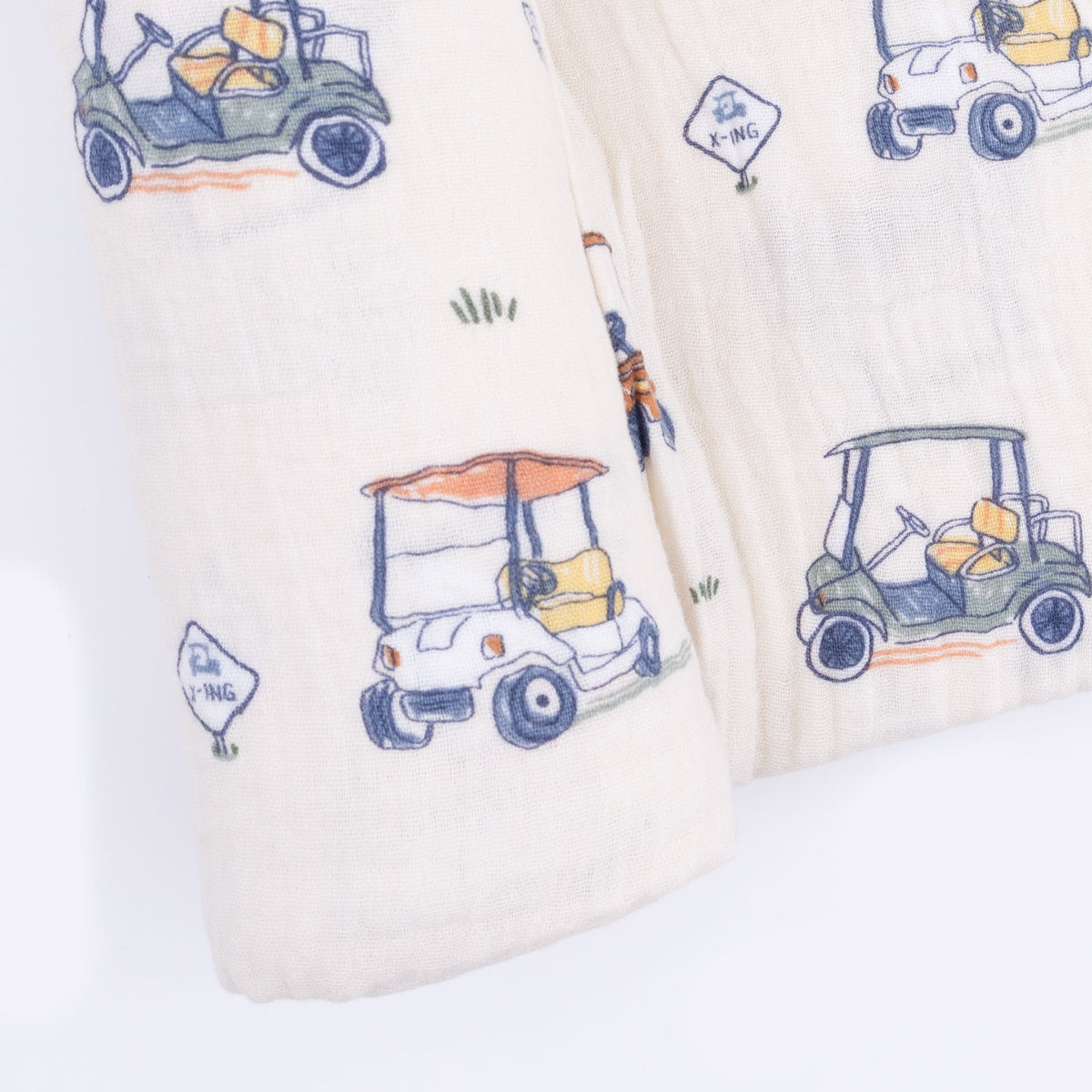 Angel Dear Zooming Golf Carts - Swaddle BlanketEveretts Place