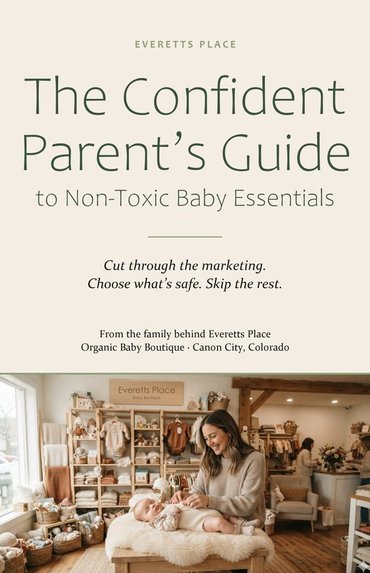 The Confident Parent's Guide to Non-Toxic Baby Essentials book cover